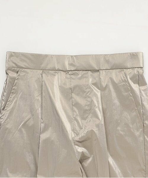 LUKU nari / ルクナーリ ショート・ハーフ・半端丈パンツ | メタリックハーフパンツ | 詳細6