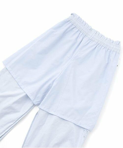 LUKU nari / ルクナーリ その他パンツ | 脇レース刺しゅうパンツ | 詳細5