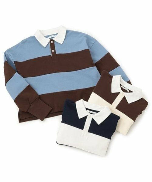 LUKU nari / ルクナーリ その他トップス | スウェットポロシャツ | 詳細4