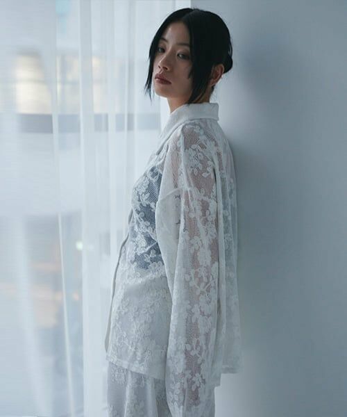 LUKU nari / ルクナーリ シャツ・ブラウス | レースシャツジャケット | 詳細2
