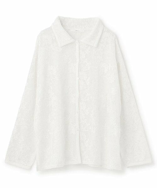 LUKU nari / ルクナーリ シャツ・ブラウス | レースシャツジャケット | 詳細4