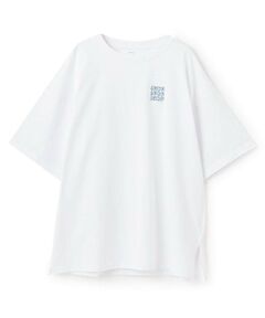 LUKU nari / ルクナーリ Tシャツ | ロゴ刺しゅうBIGTシャツ