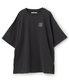LUKU nari / ルクナーリ Tシャツ | ロゴ刺しゅうBIGTシャツ