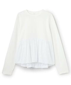 LUKU nari / ルクナーリ Tシャツ | 裾バルーンLST