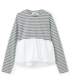 LUKU nari / ルクナーリ Tシャツ | 裾バルーンLST