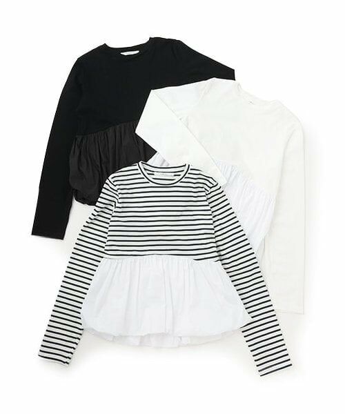 LUKU nari / ルクナーリ Tシャツ | 裾バルーンLST | 詳細8