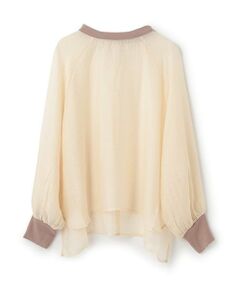 LUKU nari / ルクナーリ Tシャツ | シアープルオーバーLS