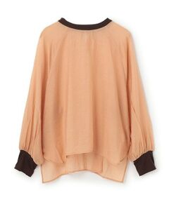 LUKU nari / ルクナーリ Tシャツ | シアープルオーバーLS