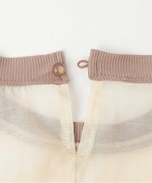 LUKU nari / ルクナーリ Tシャツ | シアープルオーバーLS | 詳細4