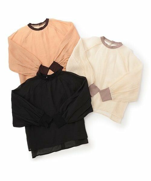 LUKU nari / ルクナーリ Tシャツ | シアープルオーバーLS | 詳細7