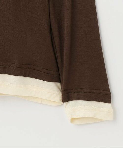 LUKU nari / ルクナーリ Tシャツ | バイカラーLST | 詳細3