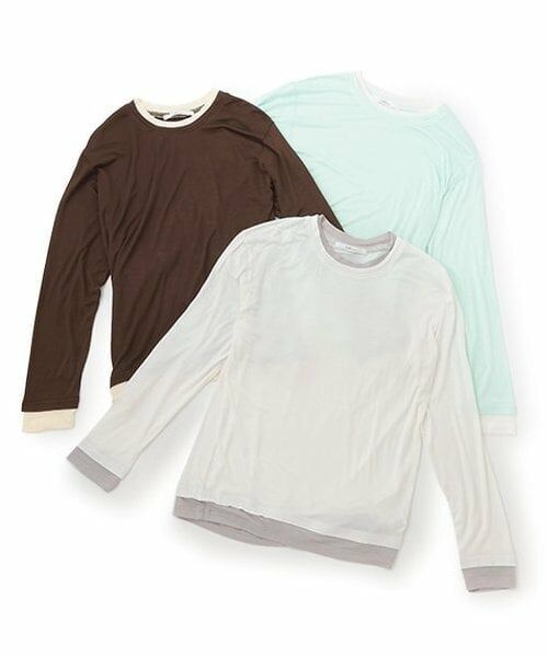 LUKU nari / ルクナーリ Tシャツ | バイカラーLST | 詳細5