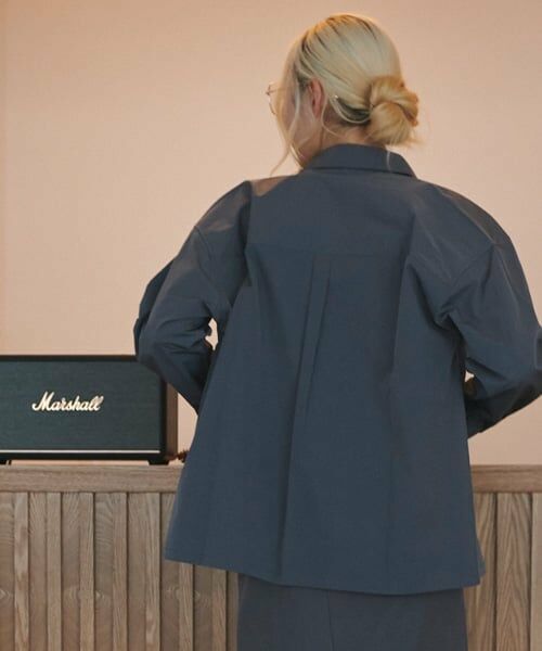 LUKU nari / ルクナーリ シャツ・ブラウス | ナイロンオーバーシャツ | 詳細2