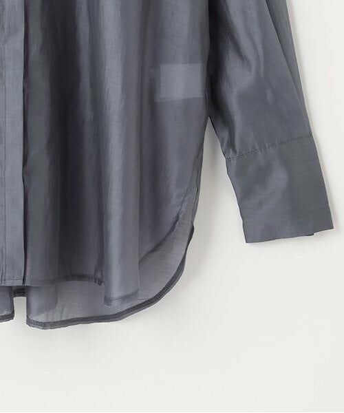 LUKU nari / ルクナーリ シャツ・ブラウス | シアーシャツ | 詳細5