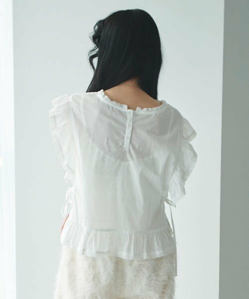 LUKU nari / ルクナーリ シャツ・ブラウス | コットンレースブラウス | 詳細3