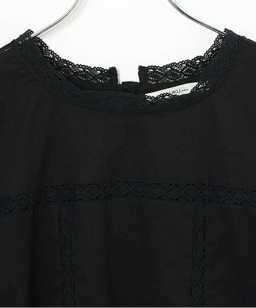 LUKU nari / ルクナーリ シャツ・ブラウス | コットンレースブラウス | 詳細6