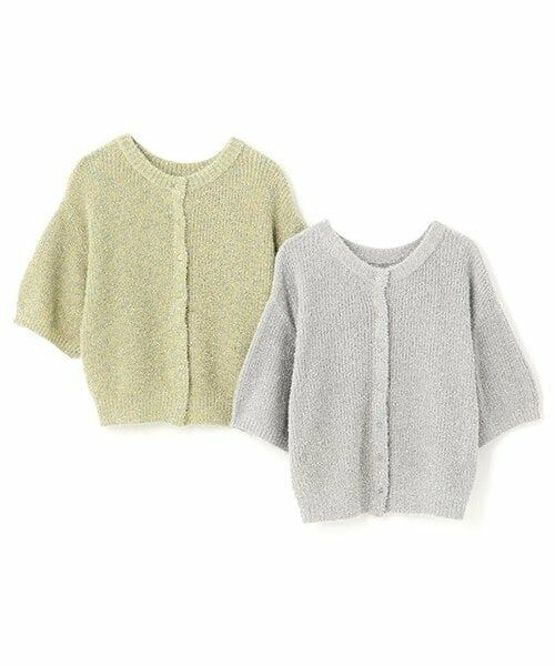 LUKU nari / ルクナーリ ニット・セーター | ラメニットカーディガン | 詳細11