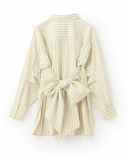 LUKU nari / ルクナーリ シャツ・ブラウス | BIGリボンブラウス | 詳細3