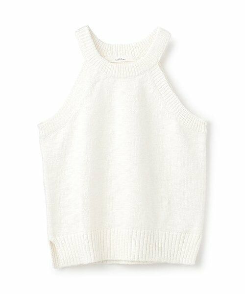 LUKU nari / ルクナーリ ニット・セーター | アメスリニットベスト（オフ ホワイト）