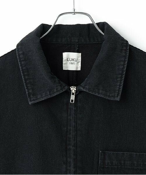 LUKU nari / ルクナーリ ブルゾン | デニムZIPジャケット | 詳細2