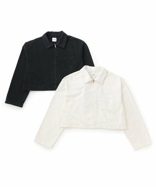 LUKU nari / ルクナーリ ブルゾン | デニムZIPジャケット | 詳細6