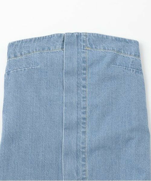 LUKU nari / ルクナーリ ミニ丈・ひざ丈ワンピース | デニムビスチェワンピース | 詳細7