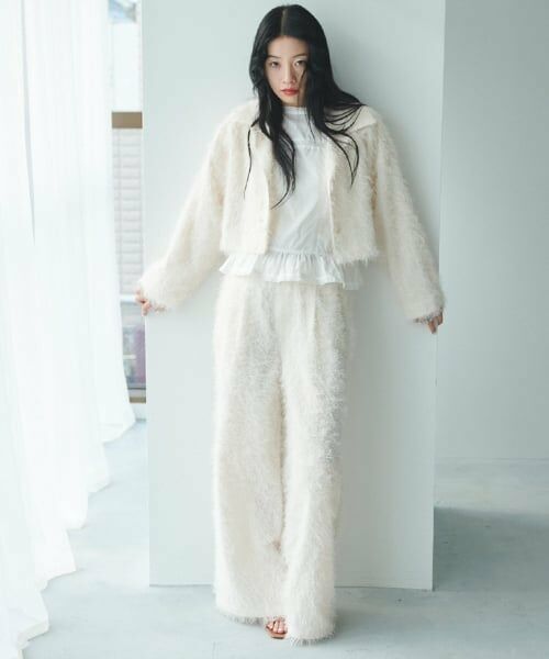 LUKU nari / ルクナーリ ブルゾン | フリンジジャケット | 詳細5