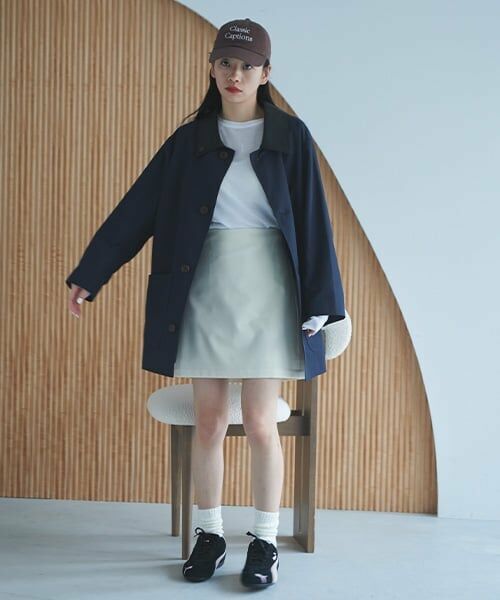 LUKU nari / ルクナーリ ブルゾン | ハンティングジャケット（紺）