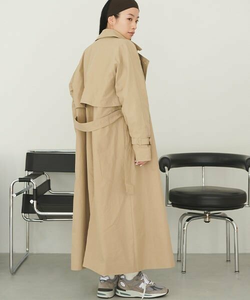 LUKU nari / ルクナーリ その他アウター | ロングトレンチコート | 詳細2