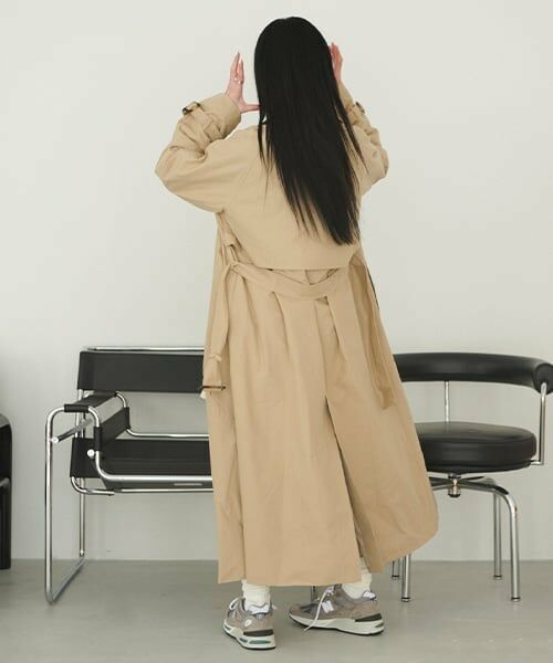 LUKU nari / ルクナーリ その他アウター | ロングトレンチコート | 詳細3