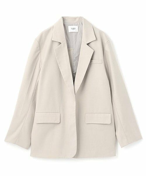 LUKU nari / ルクナーリ ブルゾン | TRバックオープンテーラードJK（ベージュ）