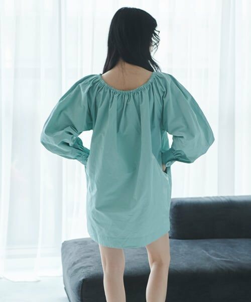 LUKU nari / ルクナーリ ミニ丈・ひざ丈ワンピース | ボリューム袖ミニワンピース | 詳細3