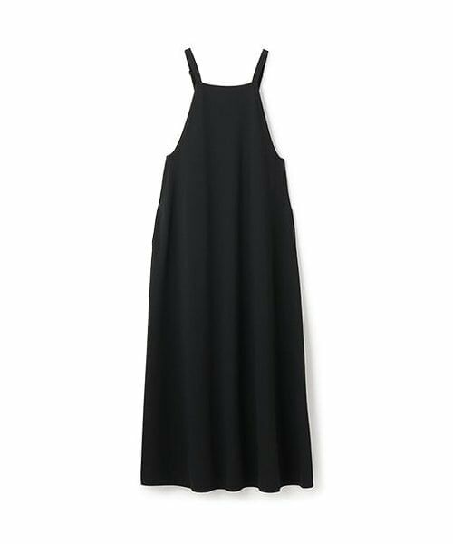 LUKU nari / ルクナーリ ミニ丈・ひざ丈ワンピース | カットキャミワンピース（黒）
