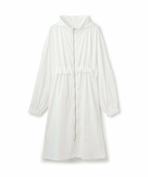 LUKU nari / ルクナーリ その他アウター | ドロストロングコート（オフ ホワイト）