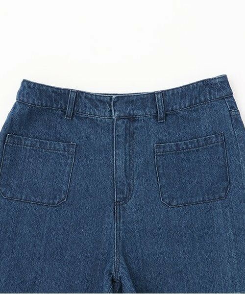 LUKU nari / ルクナーリ ショート・ハーフ・半端丈パンツ | デニムショートパンツ | 詳細2