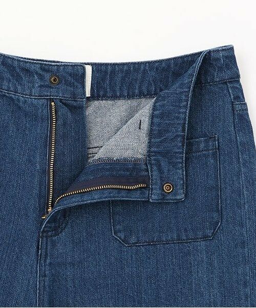 LUKU nari / ルクナーリ ショート・ハーフ・半端丈パンツ | デニムショートパンツ | 詳細6