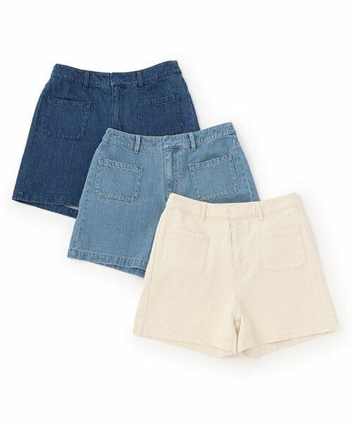 LUKU nari / ルクナーリ ショート・ハーフ・半端丈パンツ | デニムショートパンツ | 詳細8