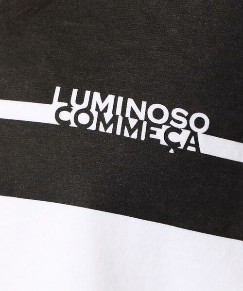 LUMINOSO COMMECA / ルミノーゾ・コムサ Tシャツ | ビッグシルエットＴシャツ | 詳細8
