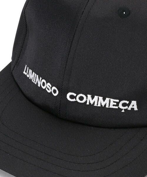LUMINOSO COMMECA / ルミノーゾ・コムサ キャップ | ロゴキャップ | 詳細2
