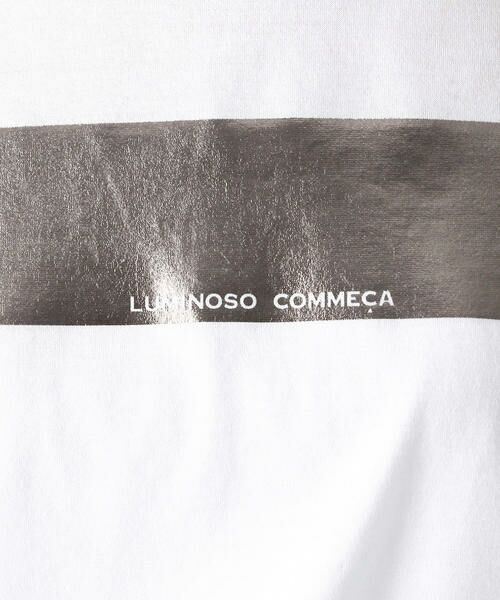 LUMINOSO COMMECA / ルミノーゾ・コムサ Tシャツ | ロゴTシャツ | 詳細8