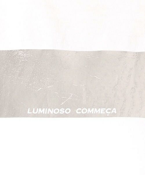 LUMINOSO COMMECA / ルミノーゾ・コムサ Tシャツ | ロゴＴシャツ | 詳細7