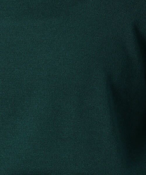 LUMINOSO COMMECA / ルミノーゾ・コムサ ニット・セーター | 竹ビーズ手刺繍 ニット プルオーバー | 詳細13