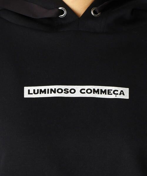 LUMINOSO COMMECA / ルミノーゾ・コムサ パーカー | コンパクトストレッチポンチ フーディー | 詳細10