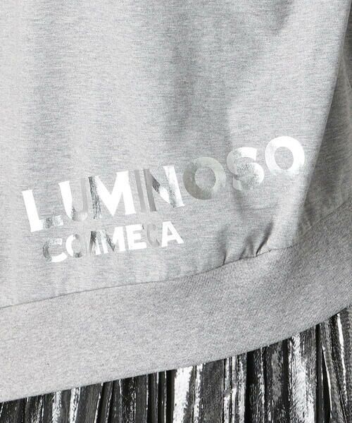 LUMINOSO COMMECA / ルミノーゾ・コムサ カットソー | ジャージープルオーバーカットソー | 詳細8