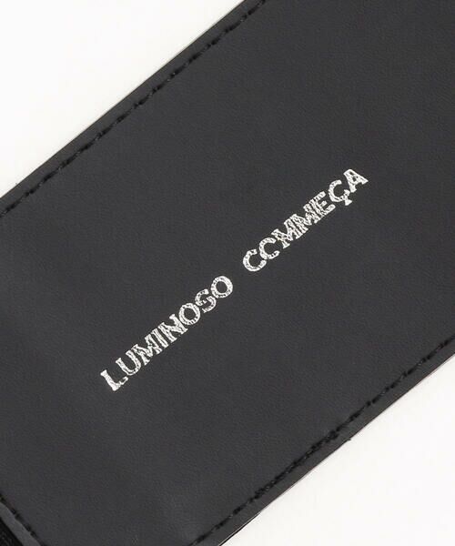 LUMINOSO COMMECA / ルミノーゾ・コムサ ベルト・サスペンダー | コルセット風 太ベルト | 詳細3