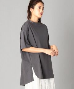 スリット入り ロングＴシャツ