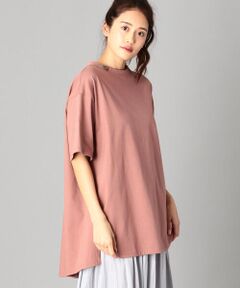 スリット入り ロングＴシャツ