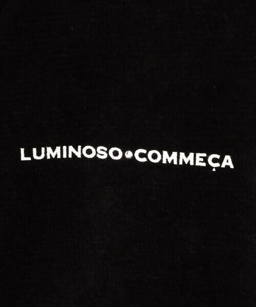 LUMINOSO COMMECA / ルミノーゾ・コムサ パーカー | 【セットアップ対応】ストレッチベロア ドルマンパーカ | 詳細5