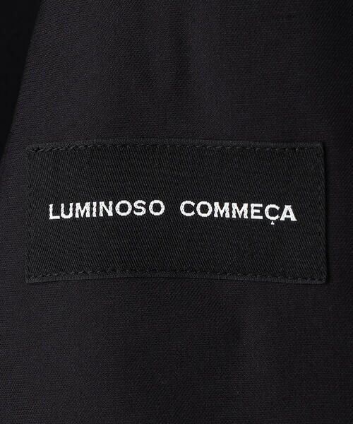 LUMINOSO COMMECA / ルミノーゾ・コムサ ブルゾン | フェイクシープボア ロングブルゾン | 詳細9