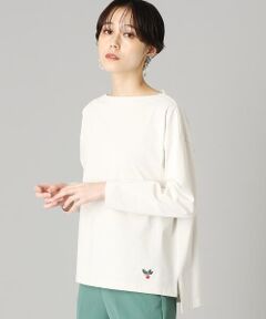 ボートネック ロングＴシャツ